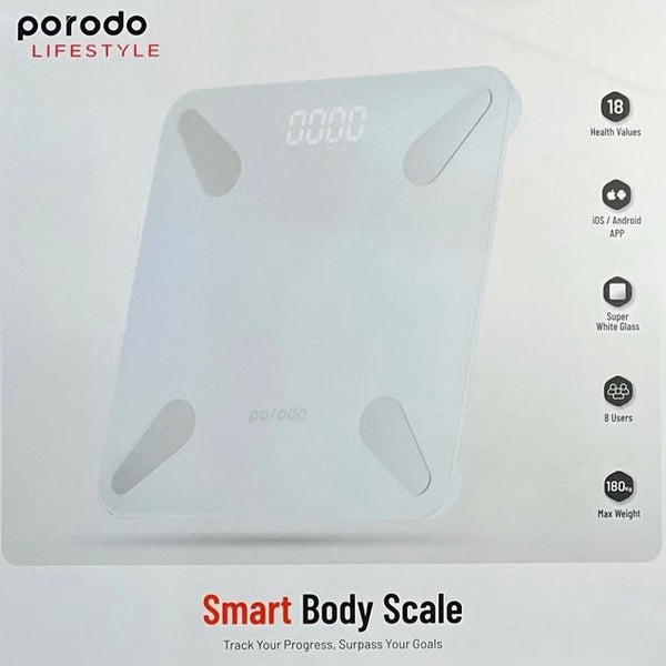 ميزان ذكي لمراقبة صحتك ولياقتك من Porodo