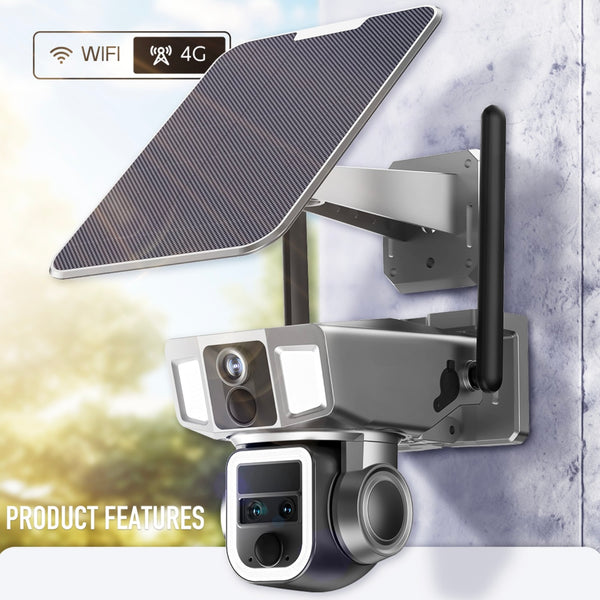 Solar Triple-Lens Linkage Camera