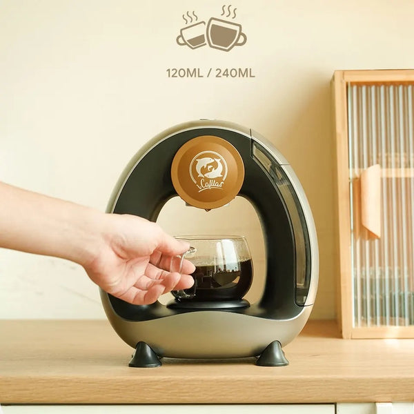 ماكينة قهوة صغيرة ومحمولة من iCafilas
