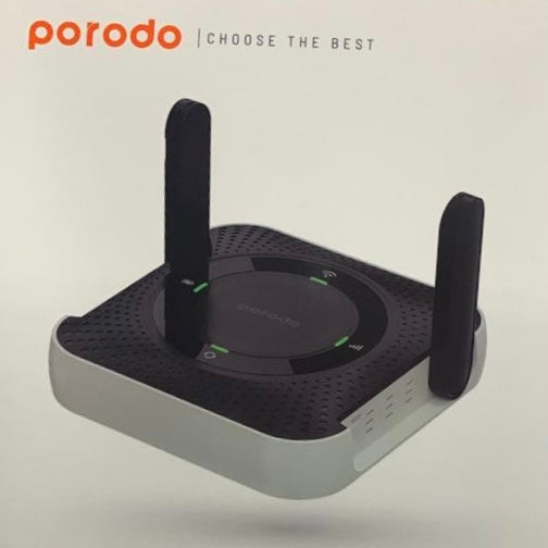 Portable router for home and outdoor use from Porodo