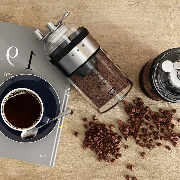 جهاز طحن القهوة اليدوي باعلي جودة ممكنة من Cafede
