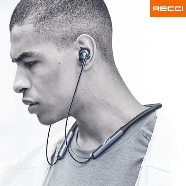 RECCI Neck -Band Sports Wireless Earphone A sports bluetooth headset
