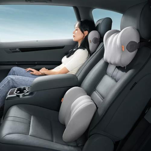 وسادة الخصر للسيارة للمنزل والمكتب والراحة وسادة ظهر السيارة المسامية من Baseus