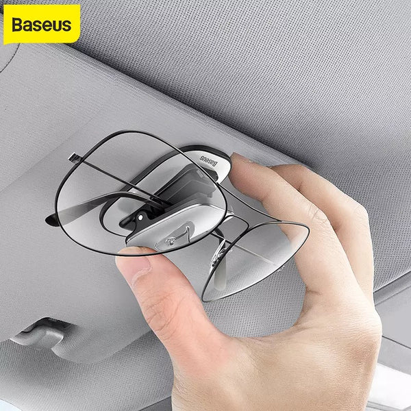 قطعة لحمل النظارة والبطائق بالسيارة لاصق من Baseus