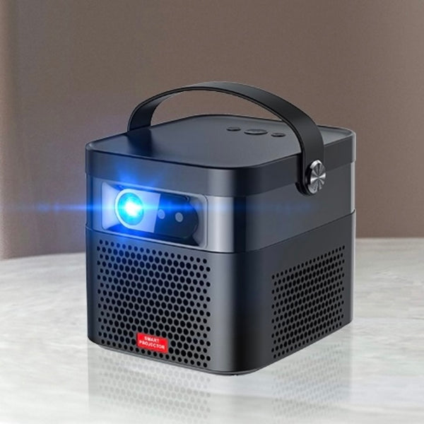 Upright Projector With Bt Speaker 3D Smart Dlp Projector 800 Ansi Lumens 1080P Portable Outdoor Dlp 4K Projector