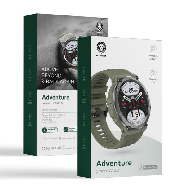 GREEN LION Adventure Smart Watch - ساعة المغامرة الذكية