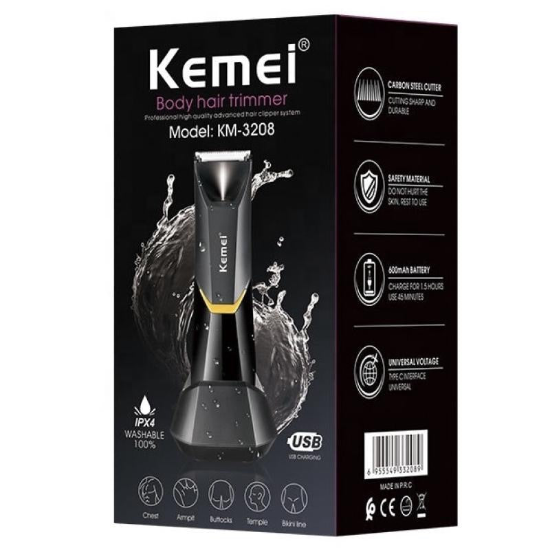 Professional body hair trimmer KM-3208