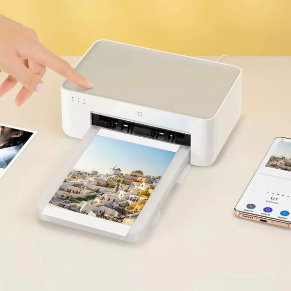 Xiaomi Instant Photo Printer 1S Set EU High Definition Color Sublimation 3/6 Inch Portable Photo Paper Portable Smart APP Remote Printer