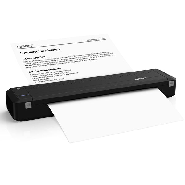 A4 hprt mobile printer for printing documents and invoices